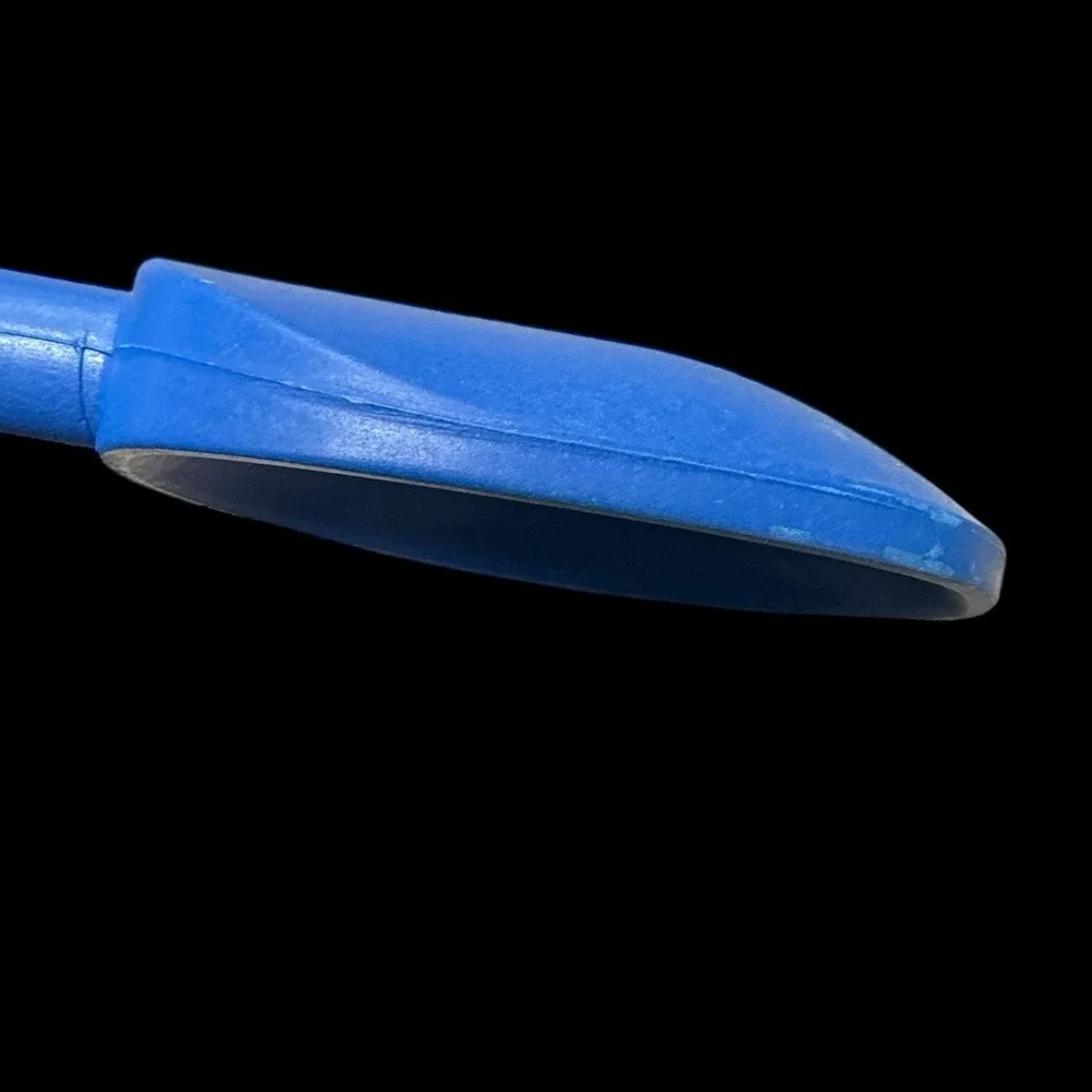 Matfer Bourgeat Exoglass 300 High Temperature Mixing Spoon Blue Commercial Grade